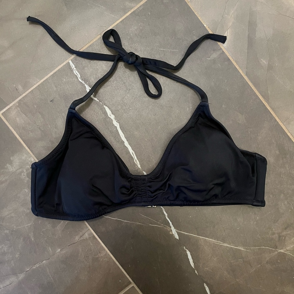 VS Swim black bralette/halter swim top